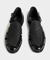Jacques Solovière Franck Raffia Fisherman Sandal