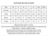 COTTAGE SS GIANT POLO - CHOCOLATE COTTON PIQUE