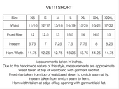 VETTI UTILITY SHORTS - TONAL BLACK COTTON SEERSUCKER