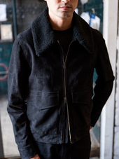 Suede Flight Jacket