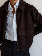 Cashmere Flight Jacket