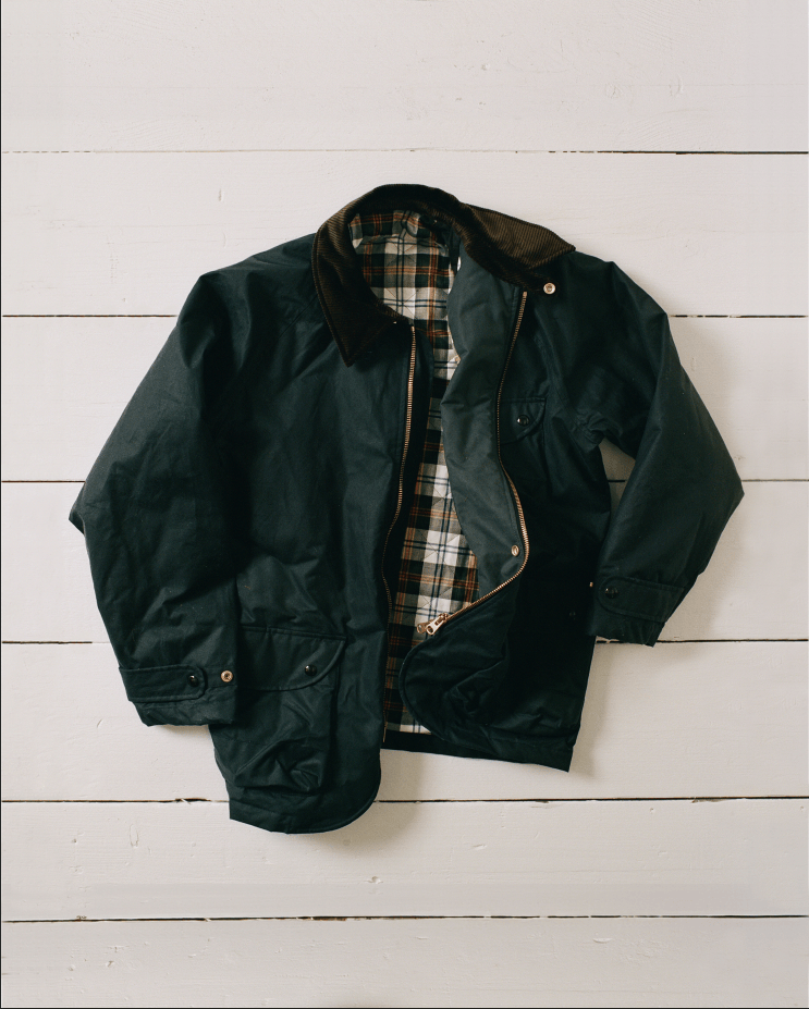 Waxed Coverall Jacket