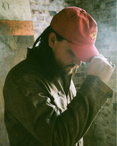 14 Year Garage Hat Washed Red