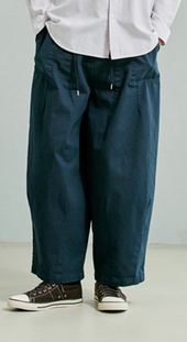 Twill Balloon Pants