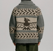 Thunderbird Cowichan Cardigan Grey