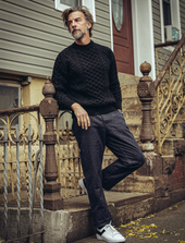 Steve Mcqueen Donegal Irish Wool Sweater