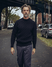 Steve Mcqueen Donegal Irish Wool Sweater