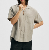 Venti Collar Shirt Grey