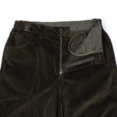 Straight Leg Easy Pants In Corduroy