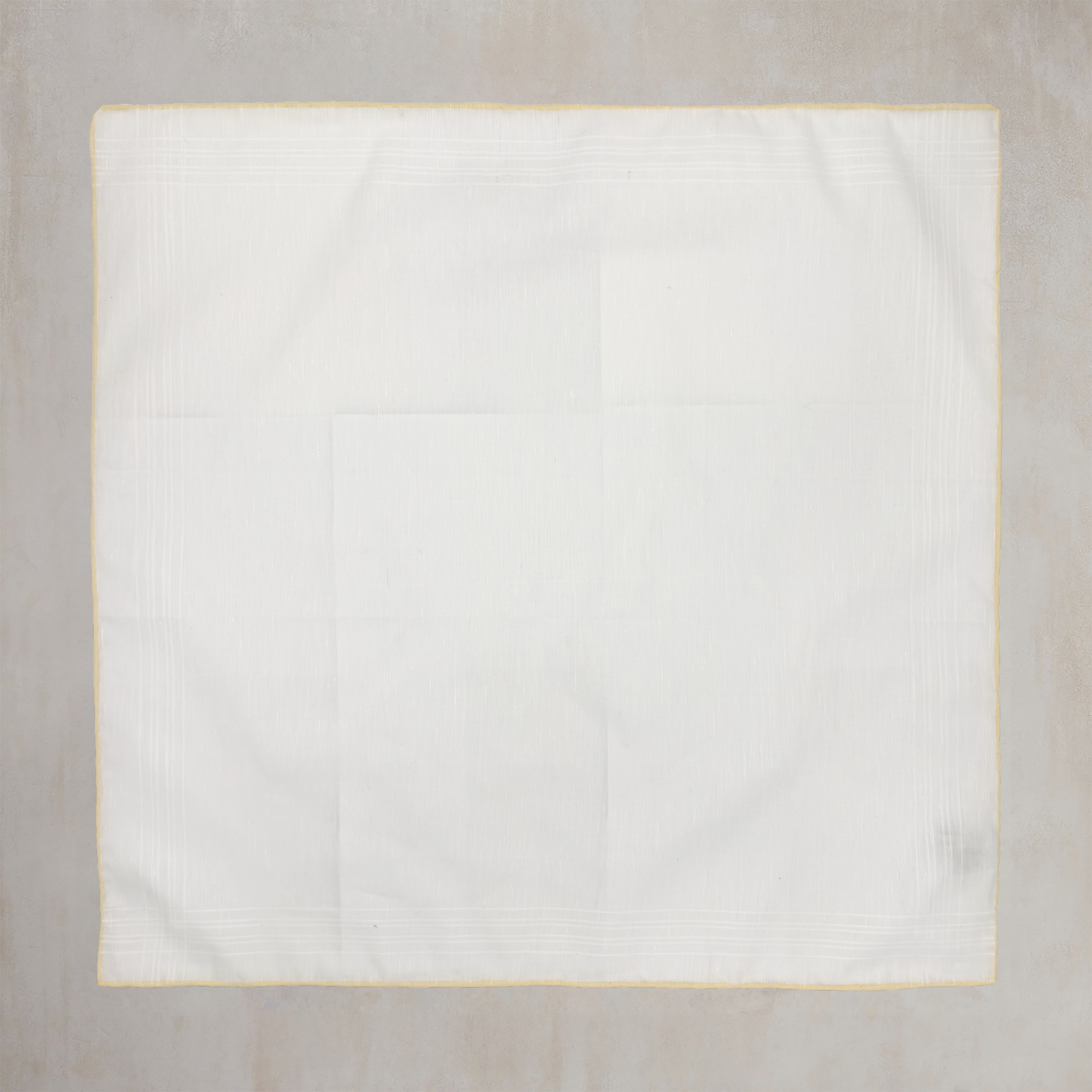 Self Checked Patterned Pocket Square In