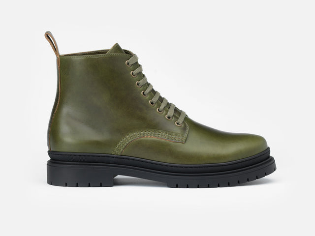 The Sharman Boot - Horween Forest Green Leather