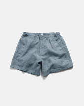 SHELTER CAMP SHORTS - CHAMBRAY BLUE LINEN TWILL