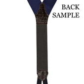 New York Skyline Silk Braces Grey Limited To 500