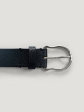 Grain Silver Shield Buckle Belt