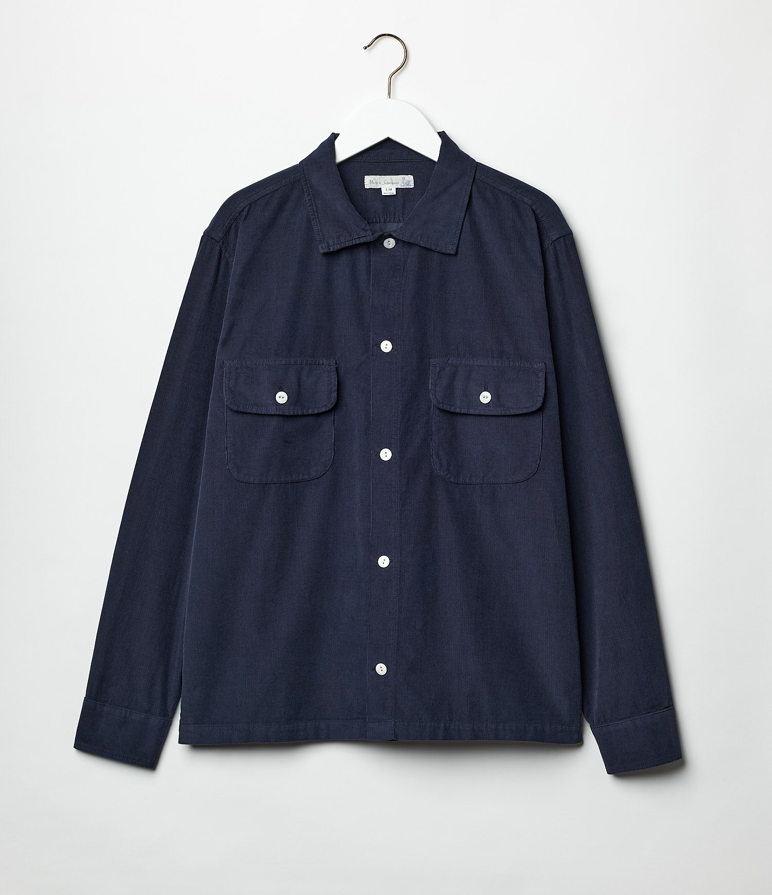 Lightweight Cotton Corduroy Long Sleeve Shirt