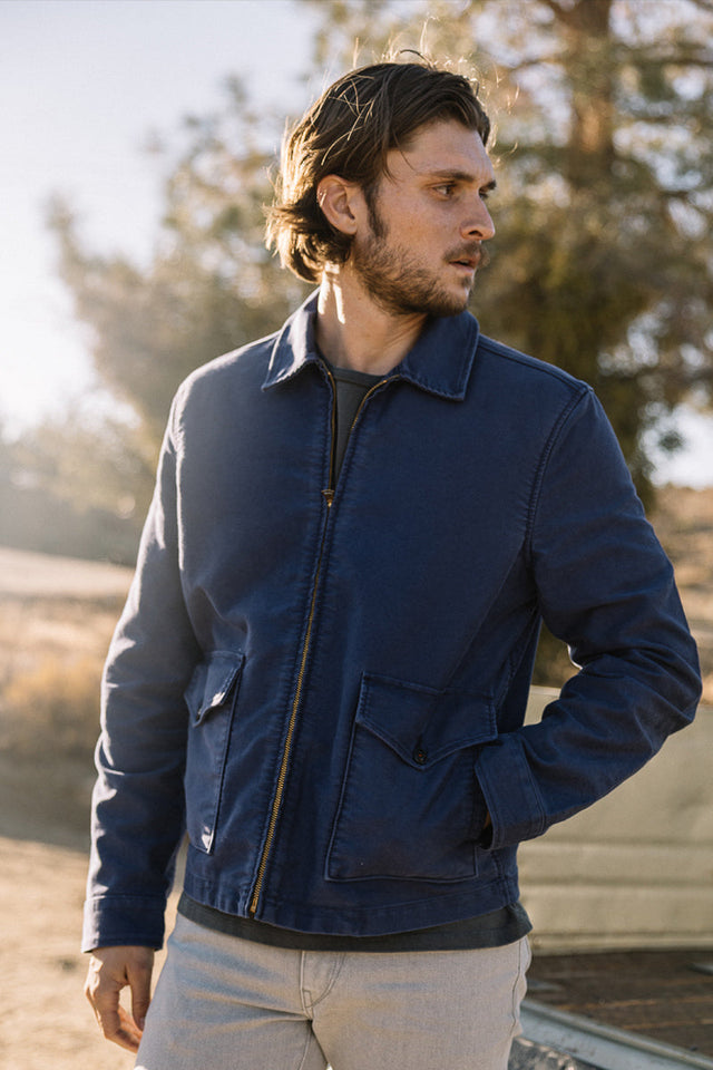 The Propeller Moleskin - Weathered Navy - XXL
