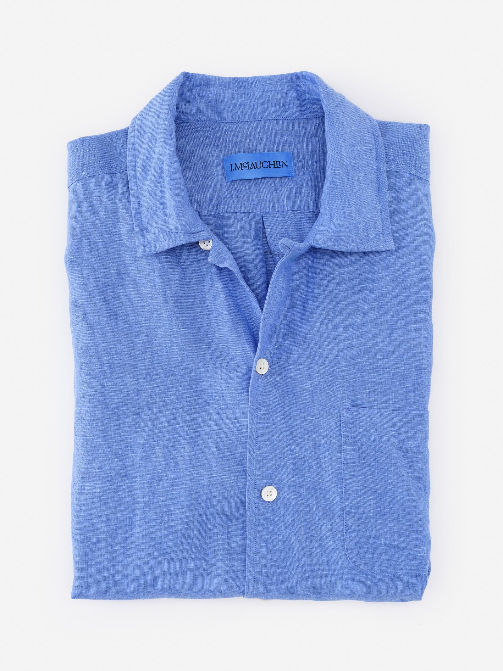 Solid Montauk Linen Shirt Men S Shirts J Mclaughlin