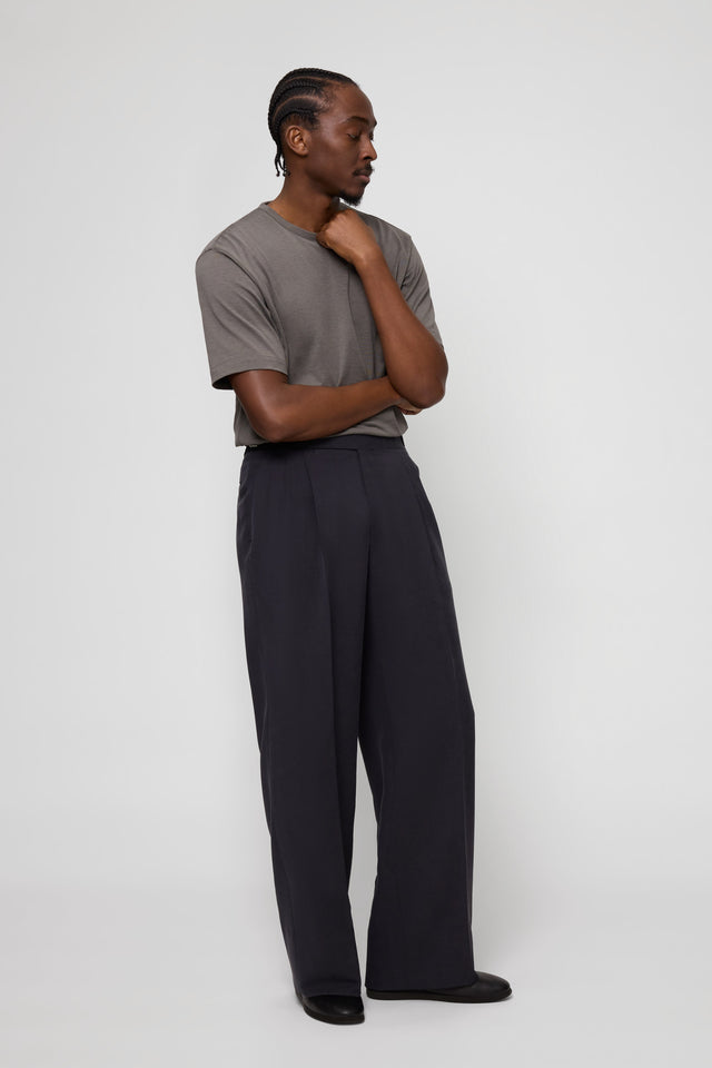 T-Shirt (Shale Silk Cotton Jersey)