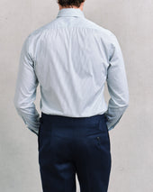 Green Multi Stripe Classic Collar Shirt