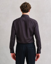 Silk Classic Collar Shirt