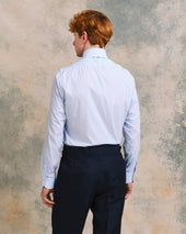 Multi Stripe Tab Collar Shirt