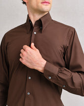 Hidden Button Down Shirt