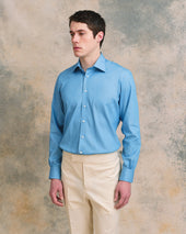 Light Denim Classic Collar Shirt
