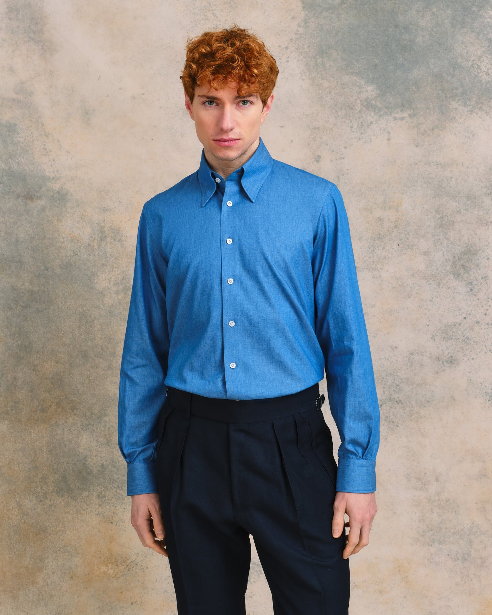 Hidden Button Down Shirt