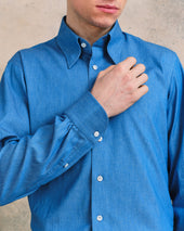 Hidden Button Down Shirt