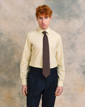 Yellow Classic Collar Shirt