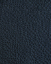 Dark Navy Seersucker Unstructured Jacket