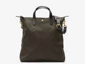 M/S Shopper – Army/Dark Brown
