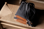 Signature Wool Tote Bag Tall Classic