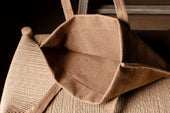 Signature Wool Tote Bag Tall Cocoa