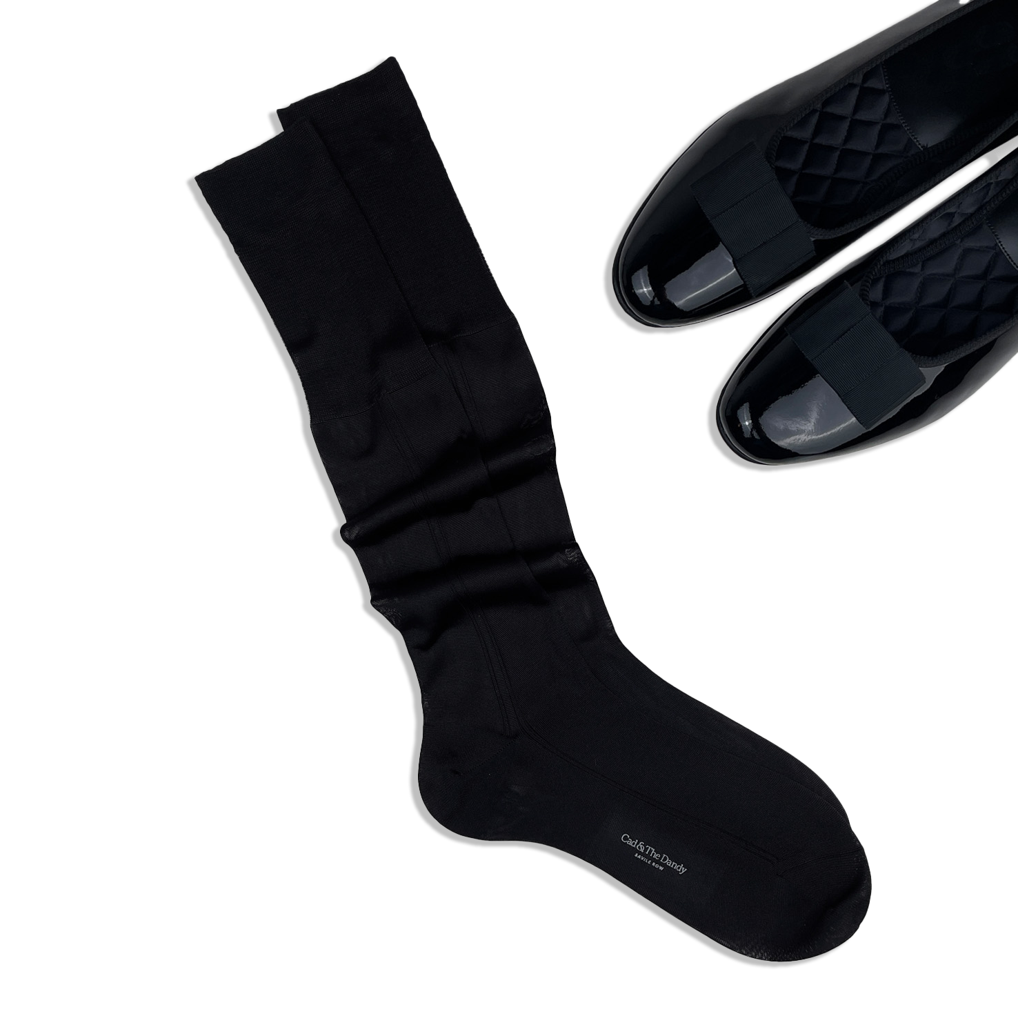 Dress Socks In Silk
