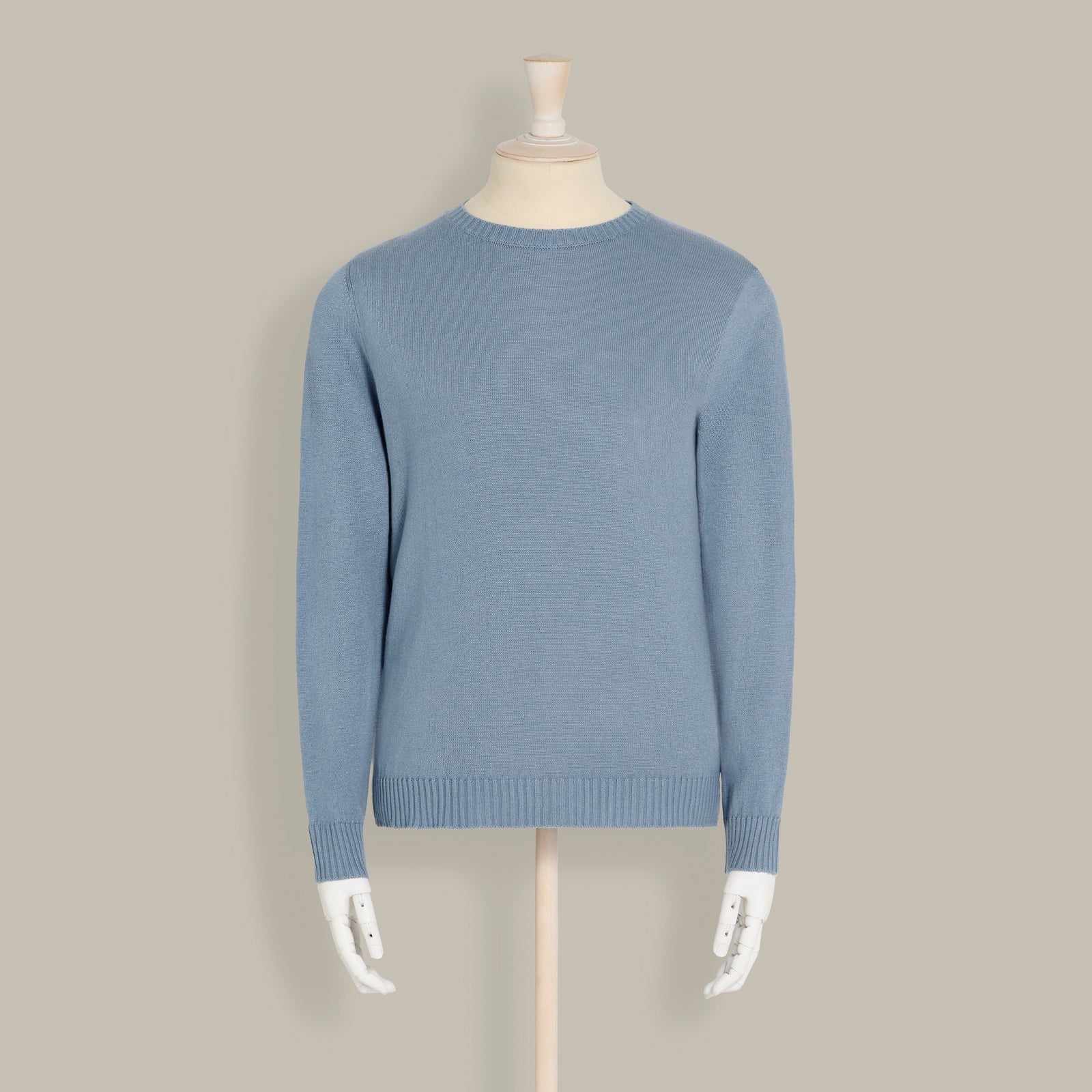 Silk And Cashmere Sweater In Light