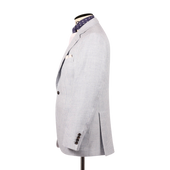 Single Breasted Notch Lapel Jacket In Houndstooth