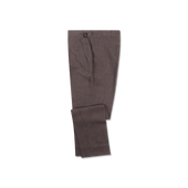 Single Breasted Peak Lapel Suit In Wool Silk Linen