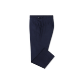 Single Breasted Peak Lapel Suit In Wool Linen