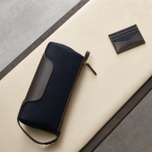 M/S Prime - Navy/Dark Brown