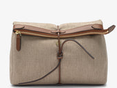 M/S Carry - Grand Herringbone/Cuoio