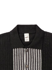 Grp Open Polo J2 Grey Ecru