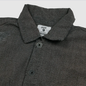 Fullcount 4097ve 2 Us Army Covert Chambray Pullover Shirt Ve Covert Black
