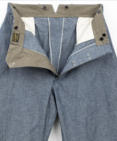 Belafonte Ragtime Clothing Hiback Trousers Buckle Back 30 6 Chambray