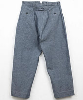 Belafonte Ragtime Clothing Hiback Trousers Buckle Back 30 6 Chambray
