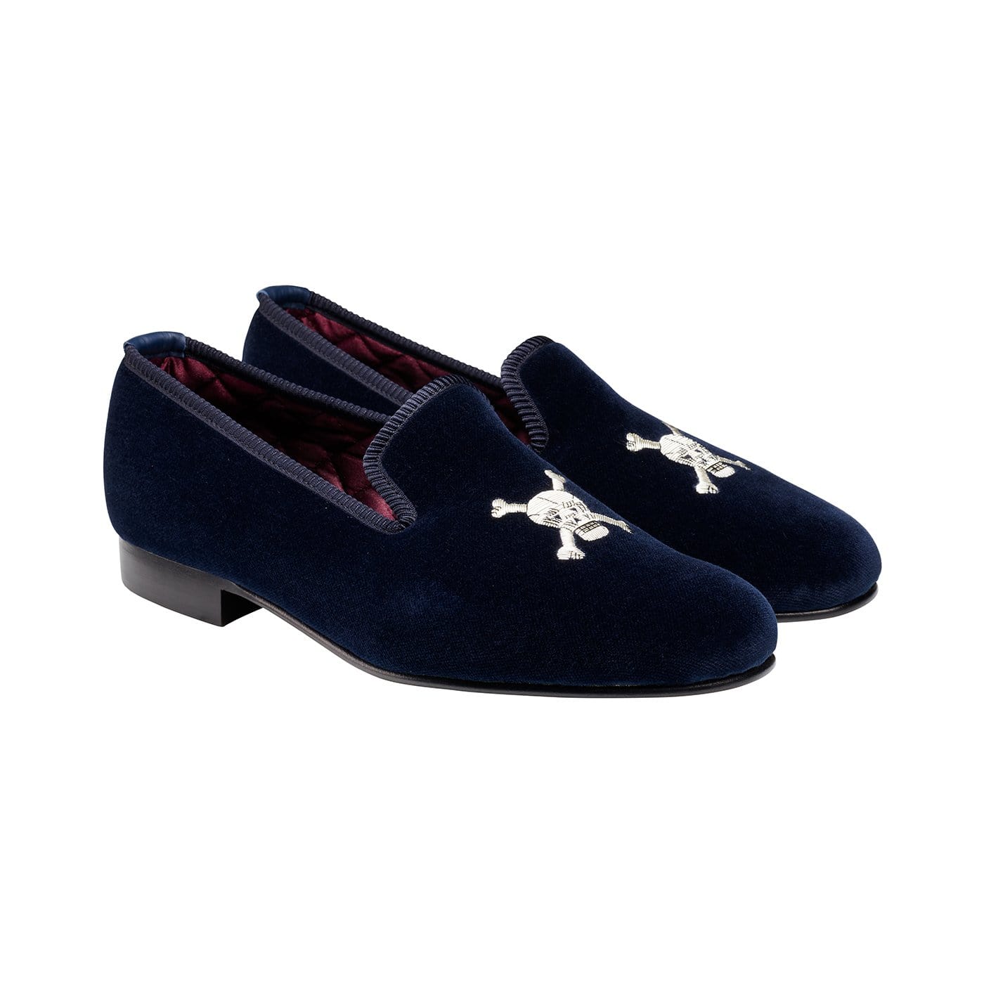 Skull Crossbones Velvet