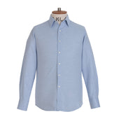 Plain Brushed Cotton Shirt