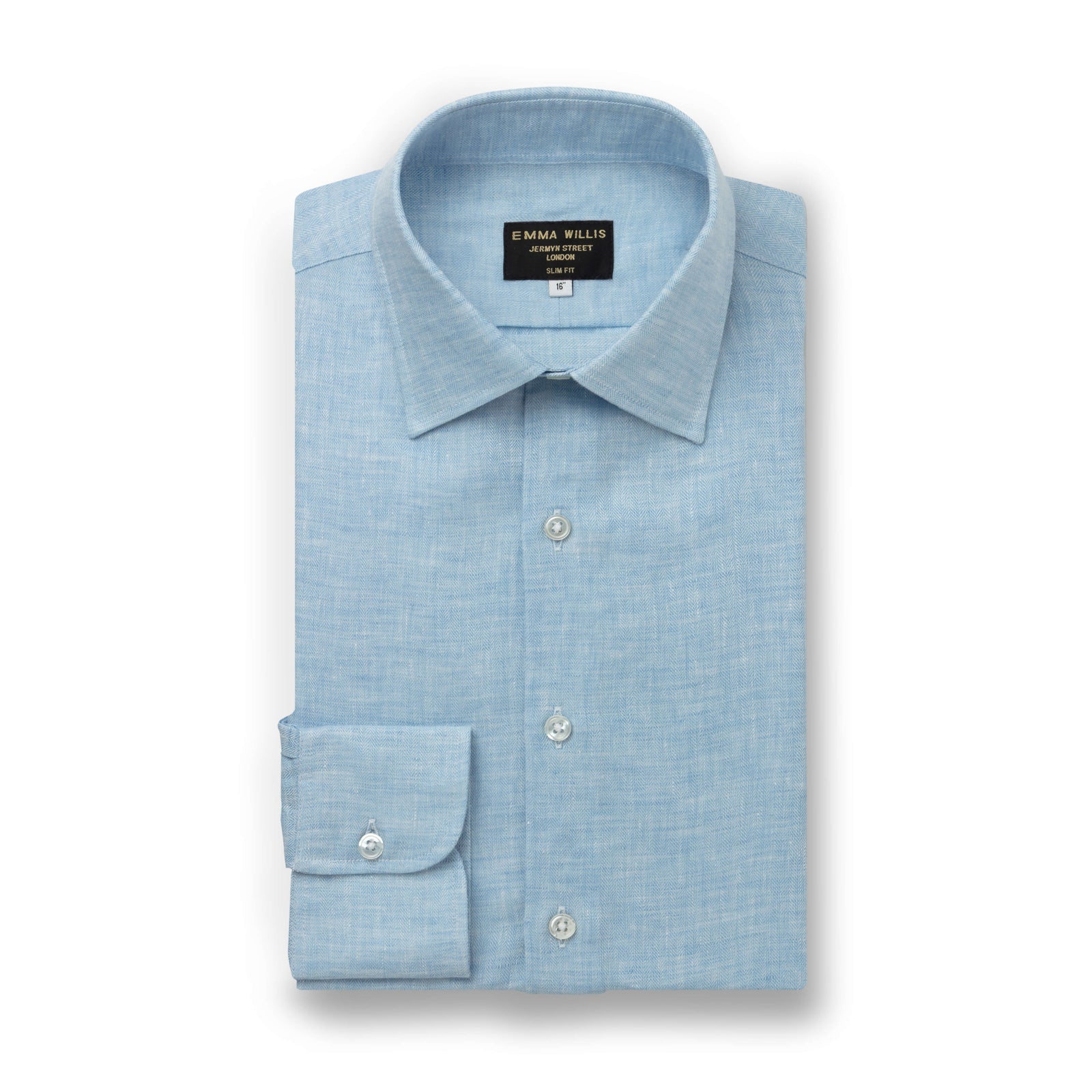 Herringbone Linen Shirt New