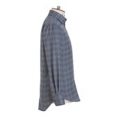 Cinnamon Tartan Brushed Cotton Shirt