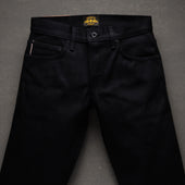 True Straight 21.5oz Mayhem Double Black Selvage Denim